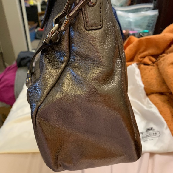 Coach Gold Leather handbag - Picture 8 of 8